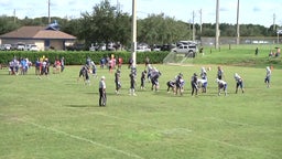 First Academy football highlights Mount Dora Christian Academy