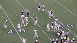 A.C. Reynolds football highlights Effort and Roll Tackle