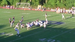 Saint John Paul the Great Catholic football highlights vs. Potomac High School 