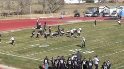 Meeker football highlights Limon High School