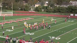 Holy Cross football highlights St. John the Baptist