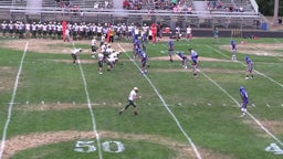 West Noble football highlights Wawasee High School