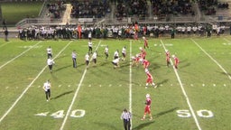 Zionsville football highlights New Palestine High School