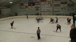 New Richmond ice hockey highlights Menomonie High School