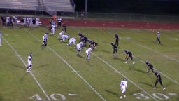 Normal West football highlights vs. East High School