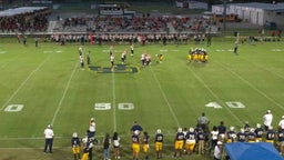 Jeff Davis football highlights Metter High School
