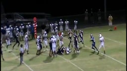 West Bladen football highlights vs. South Robeson