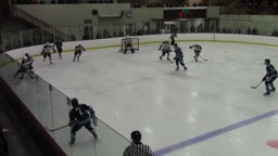 Blaine ice hockey highlights vs. Anoka High School