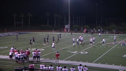 First Academy football highlights All Saints' Academy High School
