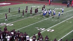 Mathis football highlights Santa Gertrudis Academy