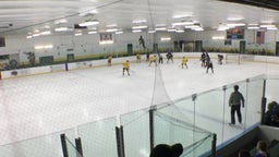 Hamden ice hockey highlights New Canaan High School