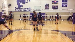 Sam Houston volleyball highlights vs. Paschal High School