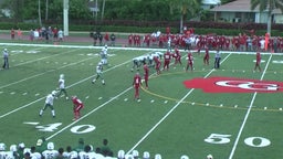 Cardinal Gibbons football highlights Miami Central High School