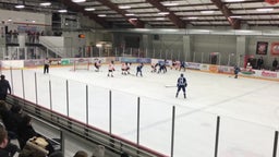 Blaine ice hockey highlights Osseo Senior High School