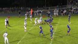 St. Mary Cathedral football highlights Inland Lakes High School